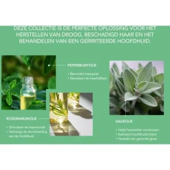 Hot African Pride Peppermint, Rosemary en Sage Versterkend Masker