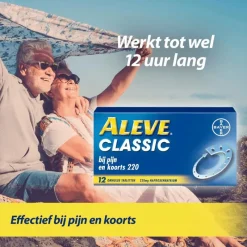 Online Aleve Classic bij o.a. Hoofdpijn Griep Verkoudheid en Koorts 12 tabletten