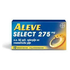 Discount Aleve Select bij o.a. Rugpijn Spierpijn en Gewrichtspijn 12 tabletten