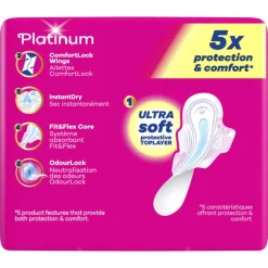 Hot Always Maandverband Platinum Long