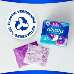 Outlet Always ULTRA PADS WINGS L 48 - QP