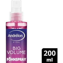 Outlet Andrélon Pink Big Volume Fohnpray 200 ML