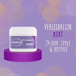 Clearance Andrélon Styling Verleidelijk Kort Haarcrème 125 ML