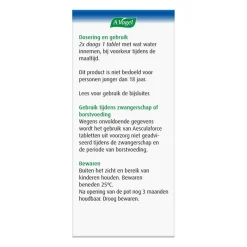 Hot A.Vogel Aesculaforce bij Spataderen & Zware Benen tabletten 50 stuks