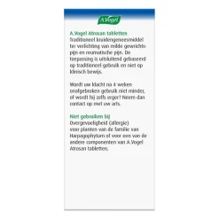 Online A.Vogel Atrosan bij Milde Gewrichtspijn en Reumatische Pijn Tabletten 60 stuks