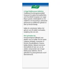 Sale A.Vogel Boldocynara Bij Misselijkheid En Opgeblazen Gevoel Tabletten 80 ST