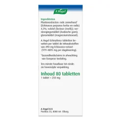 A.Vogel Echinaforce Weerstand1* Tabletten 80 stuks