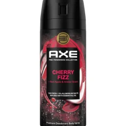 New AXE Fine Fragarance Cherry Fizz Deodorant Bodyspray 150 ML