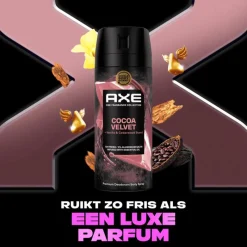 Sale AXE Fine Fragrance Cocoa Velvet Deodorant Body Spray 150 ML