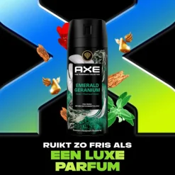 Discount AXE Fine Fragrance Green Geranium Deodorant Bodyspray 150 ML