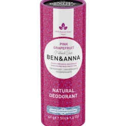 New Ben and Anna Ben & Anna Pink Grapefruit Deodorant Stick 40 gram