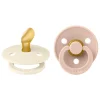 Hot Bibs Anatomische Fopspeen Two Pack Natuurlijk Rubber Ivory/Blush Maat 1