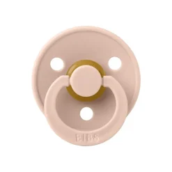 Hot Bibs Anatomische Fopspeen Two Pack Natuurlijk Rubber Ivory/Blush Maat 1