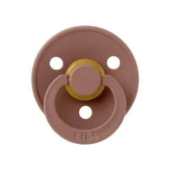 New Bibs Anatomische Fopspeen Two Pack Natuurlijk Rubber Woodchuck/Blush Maat 2