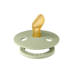 Clearance Bibs Anatomische Fopspeen Two Pack Natuurlijk Rubber Ivory/Sage Maat 1