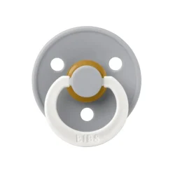 Hot Bibs Anatomische Glow in the dark Fopspeen Two Pack Natuurlijk Rubber Sage/Cloud Maat 2