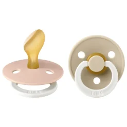 Best Bibs Anatomische Glow in the Dark Fopspeen 2 Pack Natuurlijk Rubber Sage/Rubber Maat 2