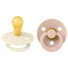New Bibs Fopspeen Two Pack Natuurlijk Rubber Ivory/Blush Maat 1