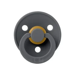 Clearance Bibs Fopspeen Two Pack Natuurlijk Rubber Iron/Baby Blue Maat 2