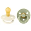 Outlet Bibs Fopspeen Two Pack Natuurlijk Rubber Ivory/Sage Maat 1