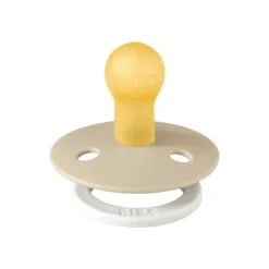 Sale Bibs Glow in the dark Fopspeen Two Pack Natuurlijk Rubber Sage/Vanilla Maat 1