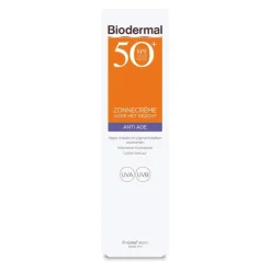 New Biodermal Anti Age Zonnecrème voor het gezicht SPF50 40 ML