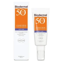 New Biodermal Anti Age Zonnecrème voor het gezicht SPF50 40 ML