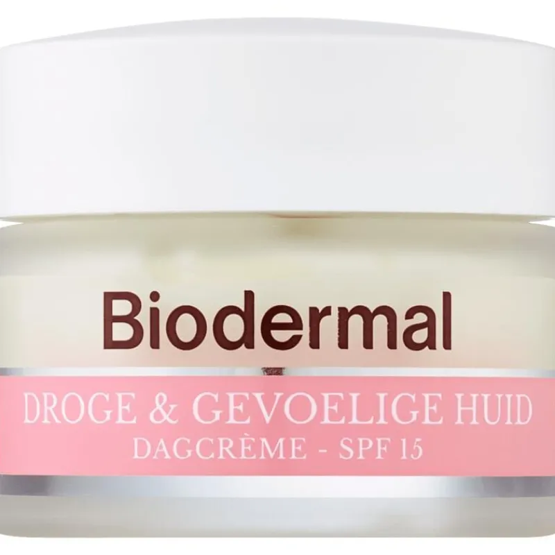 Online Biodermal Droge & Gevoelige Huid Dagcrème SPF 15 50 ML