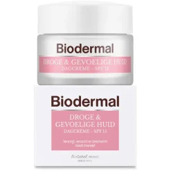 Online Biodermal Droge & Gevoelige Huid Dagcrème SPF 15 50 ML