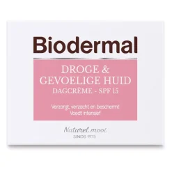 Online Biodermal Droge & Gevoelige Huid Dagcrème SPF 15 50 ML