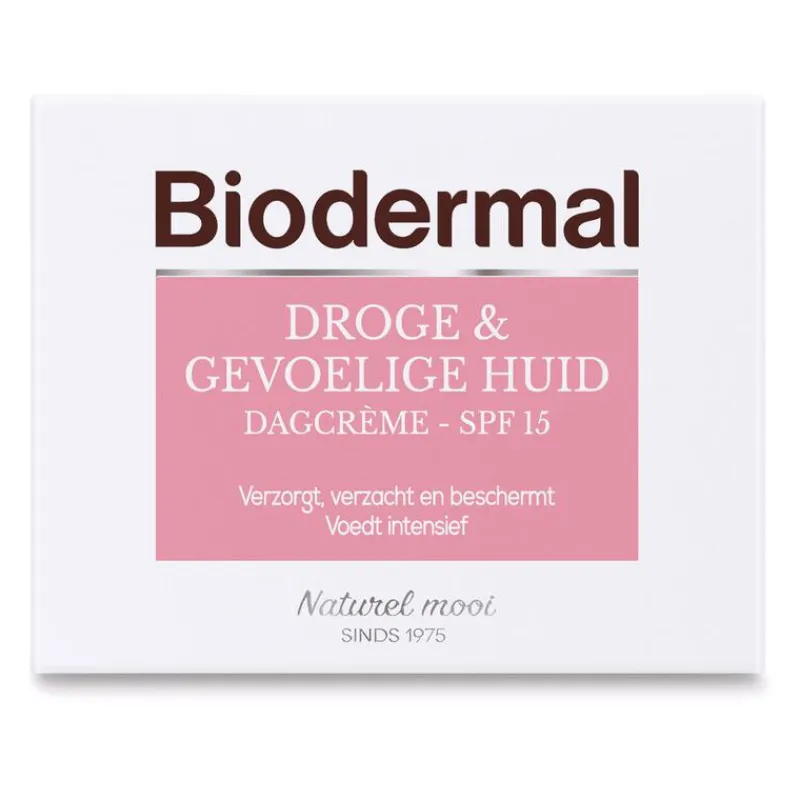 Online Biodermal Droge & Gevoelige Huid Dagcrème SPF 15 50 ML