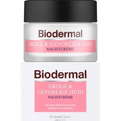 New Biodermal Droge & Gevoelige Huid Nachtcrème 50 ML
