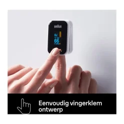 Discount Braun Saturatiemeter met Vingersensor