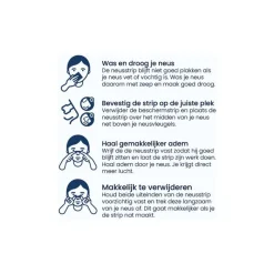 Clearance Breathe Right Neusstrips Small/Medium 30 stuks