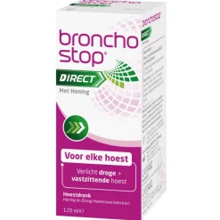Outlet Bronchostop Direct Hoestdrank met Honing 120 ML