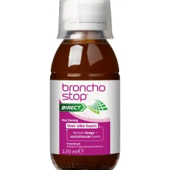 Outlet Bronchostop Direct Hoestdrank met Honing 120 ML
