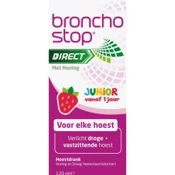 Best Bronchostop Direct Junior Hoestdrank met Honing 120 ML