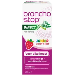 Best Bronchostop Direct Junior Hoestdrank met Honing 120 ML