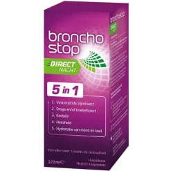New Bronchostop Direct Nacht 5-in-1 Hoestdrank 120 ML
