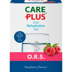 Sale Care Plus O.R.S Sachets Framboos 10 stuks