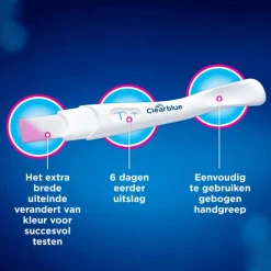 Discount Clearblue Vroege Detectie Zwangerschapstest 2 Stuks