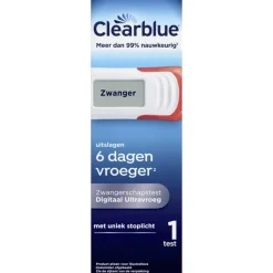 Discount Clearblue Zwangerschapstest Digitaal Ultravroeg 1 Stuk
