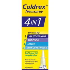 Hot Coldrex Neusspray 4-in-1 20 ML