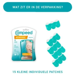Hot Compeed Anti-Spots Conceal & Go patches 15 stuks