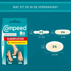 Online Compeed Blarenpleister Mix 10 Pleisters