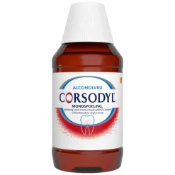 New Corsodyl Mondspoeling voor Kortdurende Toepassing bij Tandvleesontsteking 300 ML