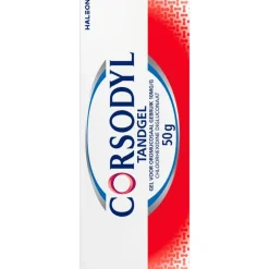 Outlet Corsodyl Tandgel 1%