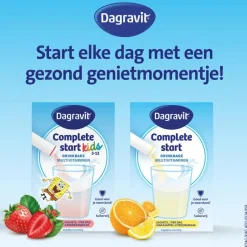 Dagravit Complete Start Kids Multivitamine Aardbei 30 stuks