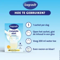 New Dagravit Complete Start Kids Multivitamine Citroen 30 stuks