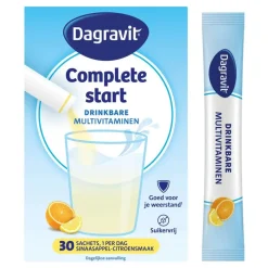 New Dagravit Complete Start Kids Multivitamine Citroen 30 stuks